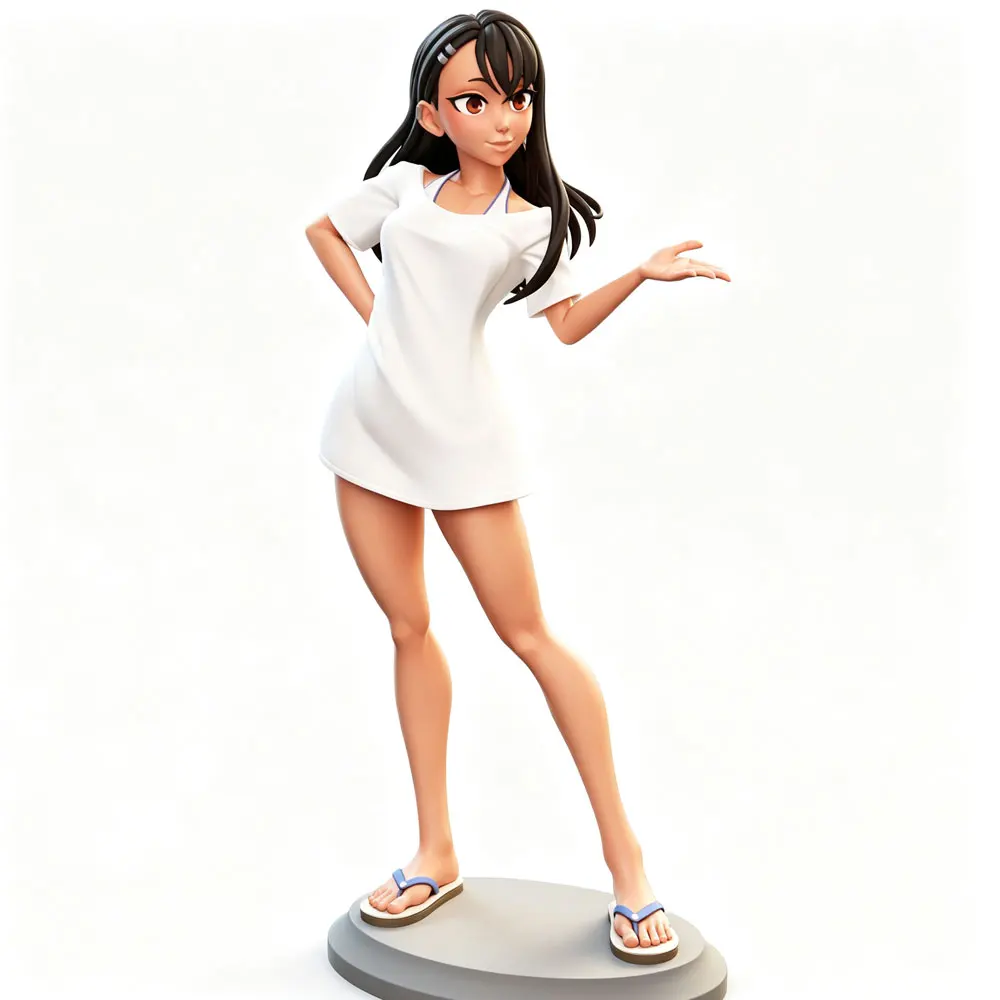 75mm --250mm Sexy Girl Resin Model Kits GK Miniature 3D Printed Gray Model Figurine DIY Doll Model Unassembled And Unpainted