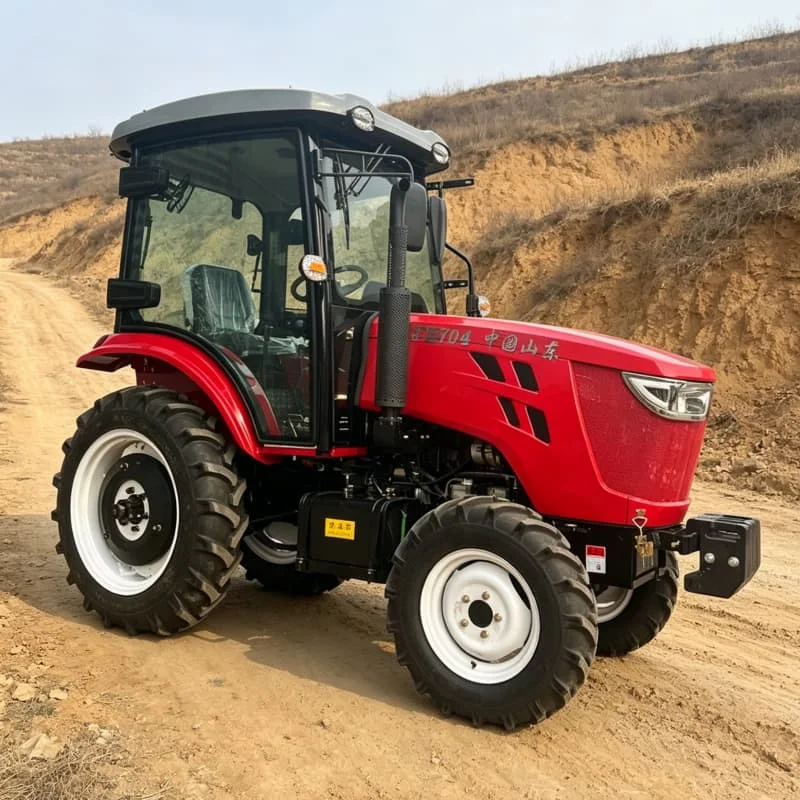 

Customized High-power wheeled tractor, hot-selling efficient farm plowing rotary tiller, wide-span four-wheel tiller