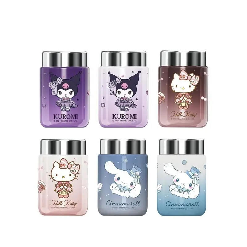 

Sanrio Kuromi Cinnamoroll Hello Kitty Чашка для горячей воды Чашка для холодных напитков Хит-продукт Новый продукт Мини-мультфильм Kawaii На открытом воздухе Портативный