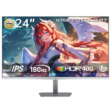 KTC 23.8インチ ゲーミングモニター FHD 180Hz Fast IPS HDR400【H24F8 ホワイト】 特別割引