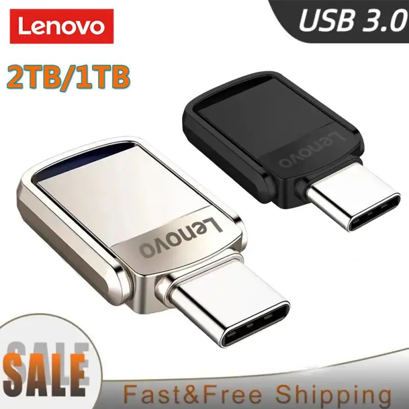 لينوفو-محرك قلم USB صغير ، محركات أقراص فلاش ، نوع معدني C ، OTG ، سرعة عالية ، مقاومة للماء ، GB ، 1 Memory ، 2