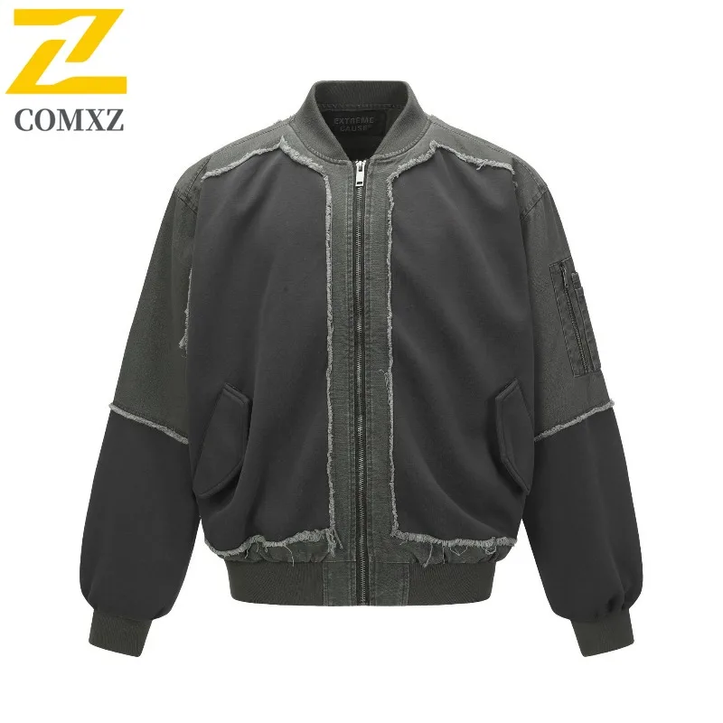 

COMXZ Джинсовая мужская одежда Куртки 2025 Дышащая функция Рыбалка Путешествие Повседневная прогулка Тренч Выходные Кемпинг Высококачественное дизайнерское пальто