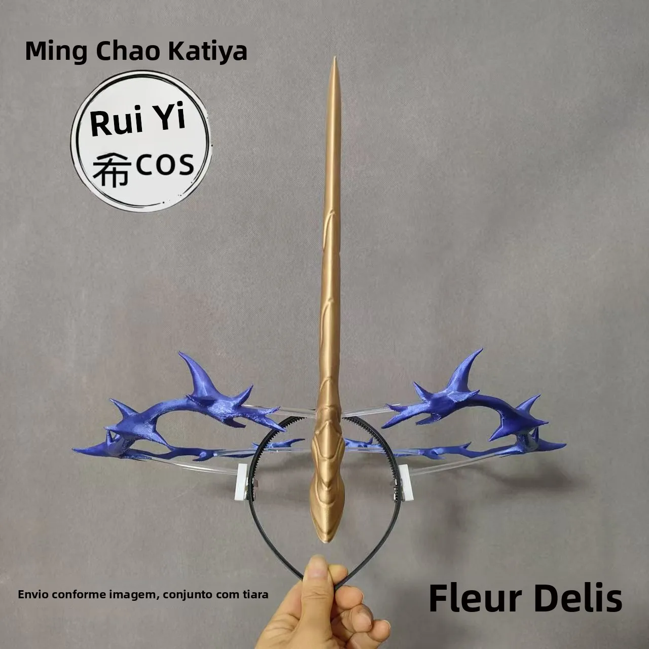 rex-cosplay-props-large-card-cattleya-cosplay-sword-headwear-game-character-accessory-in-stock-toy-collectible-cosplay-item