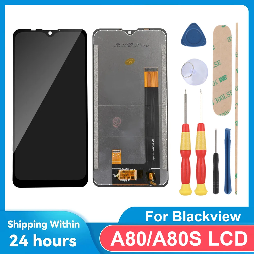 

For Blackview A80 A80S/ 6.21" FHD+ LCD Display + Touch Screen