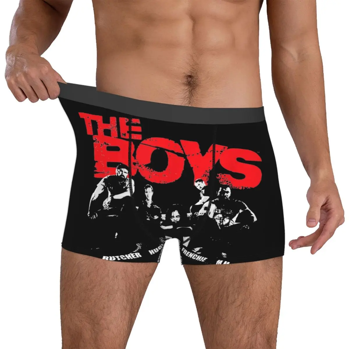 The Boys Season 4 TV Show Men Underwear Boxer Briefs Shorts Panties Novelty Polyester Underpants for Homme S-XXL