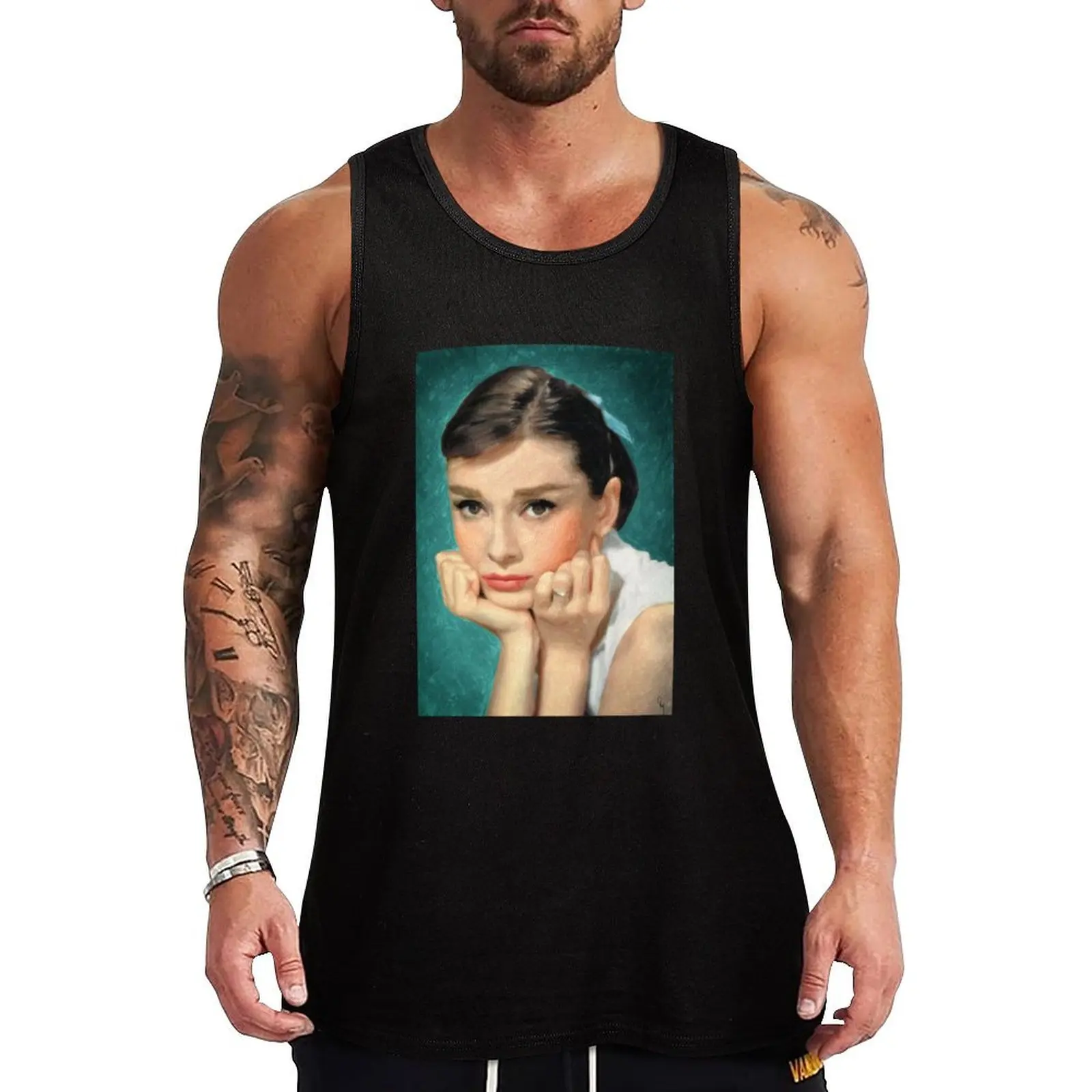 Audrey Hepburn Tank Top quick-drying t-shirt clothes for men summer summer clothes man 2024