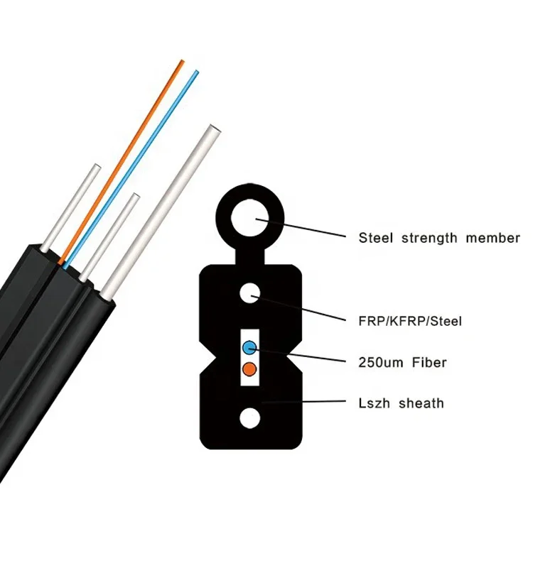 50M SC/UPC Fiber Optic Patch Cord SM G657A1 Simplex Indoor Cable FTTH Optical Cable Extension Fibra Optic Patch Cable 20M/30M