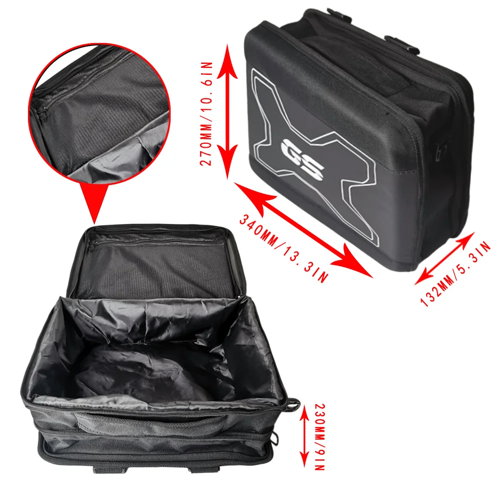 

2024 For BMW R1250GS F850GS F750GS Adventure Top Case Inner Luggage Bag for F850GS F750GS LC Luggage Bags Vario Case Inner bag