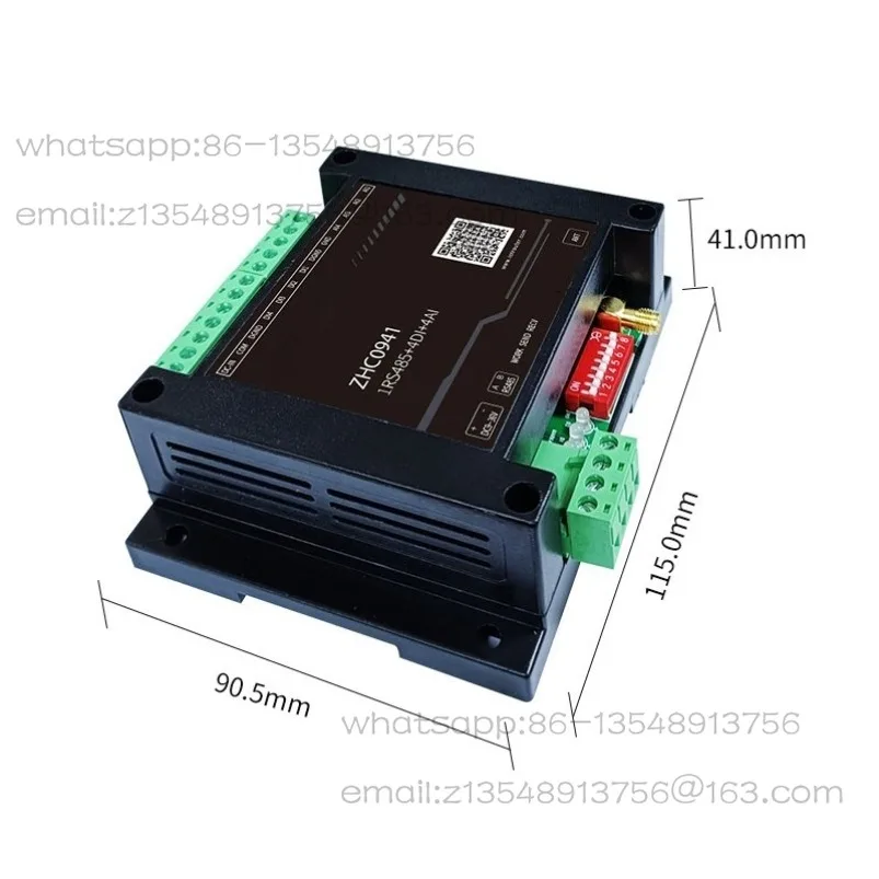 Switching analog wireless transmission data transmission radio acquisition conversion communication module ZHC0941