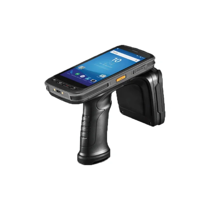 

Reliablerfid 5 inch Android 6.0 8.1 Mobile Computer Industrial PDA with Long Range RFID UHF Reader 1D/2D Barcode Scanner