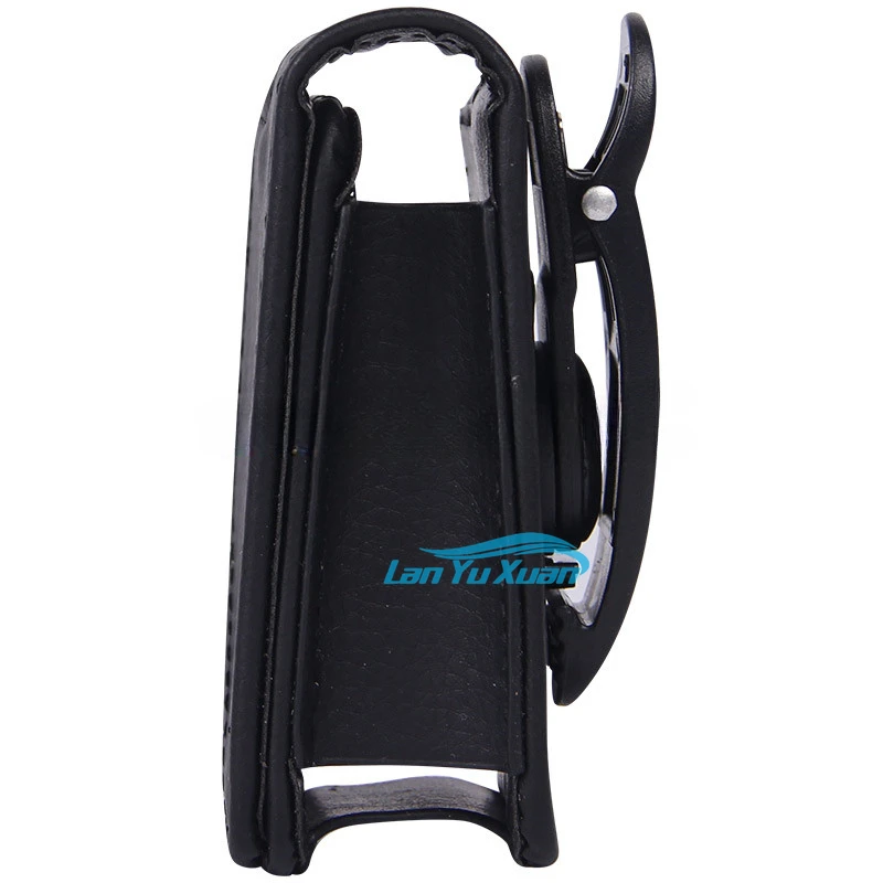 Korea Dana Insulin Pump Vertical Black Leather Case Wallet Leather Bag With Clip Belt DANA Pump Consumables Pipeline