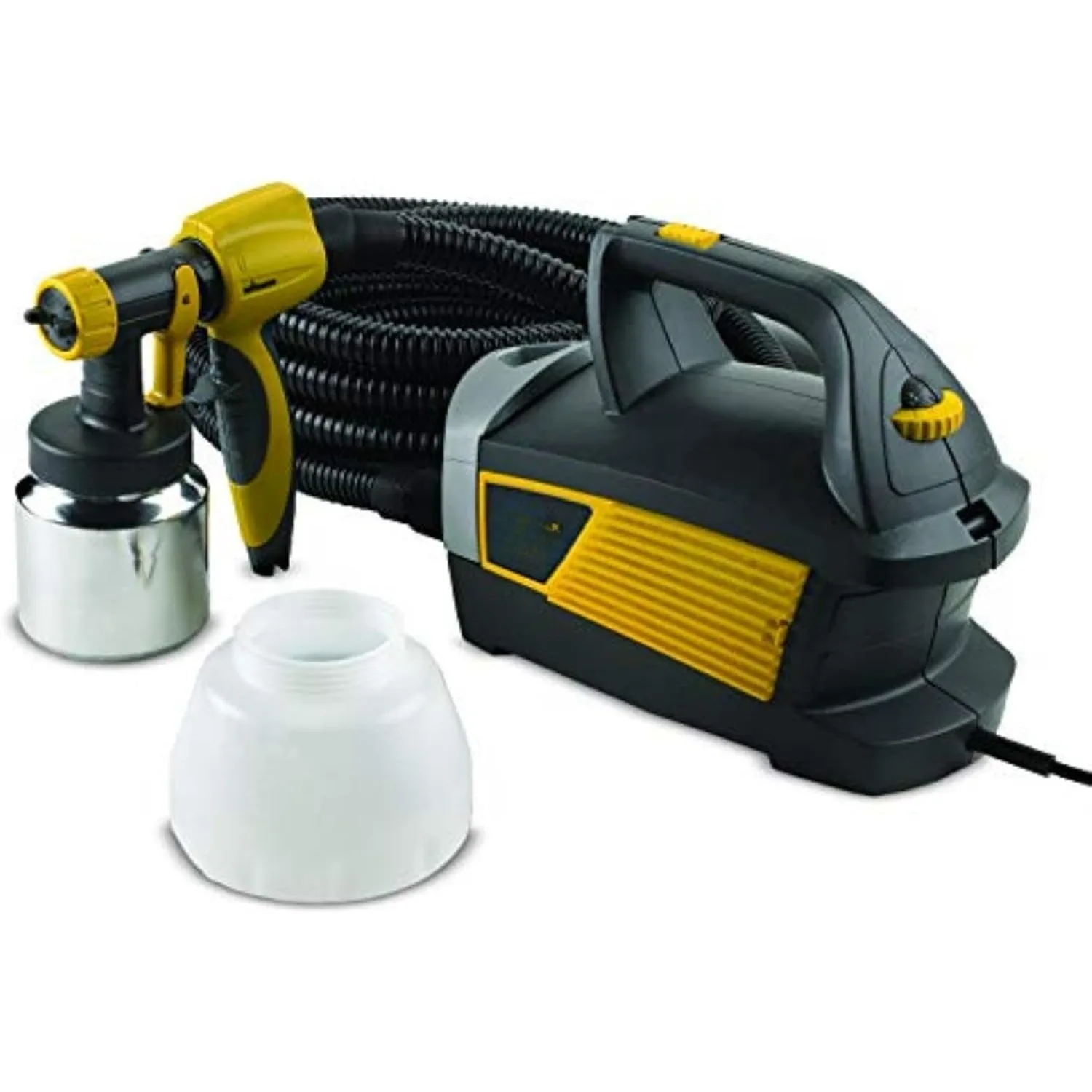 

Control Spray Макс. проводной распылитель краски Hvlp, 120 В, 5 А, 510 Вт, 80 куб. футов в квадратный дюйм, 19 л D на 12 дюймов В,