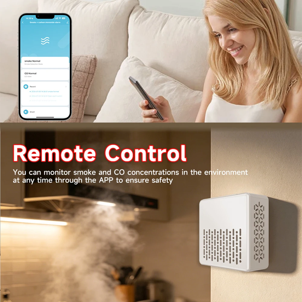 Detector de Fumaça e Monóxido - Smart Smoke Detector avaliação e preço