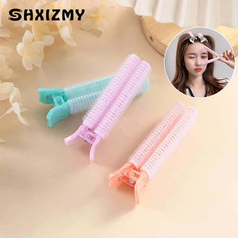 1/2Pcs Candy Color Self Grip Hair Rollers Cling Hair Curlers Rollers No Heat Fixed Hairstyle Hairdressing Styling Tool