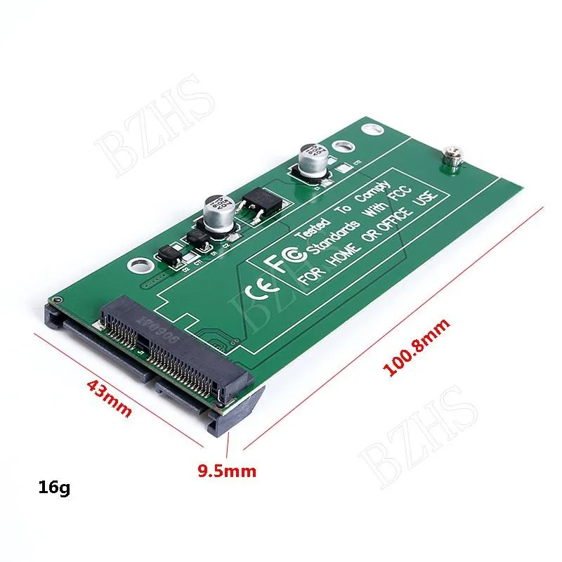 Adaptador de tarjeta SATA UX21 a SATA, conector para ASUS EP121 UX21 UX3 SSD 2,5 "3,5"