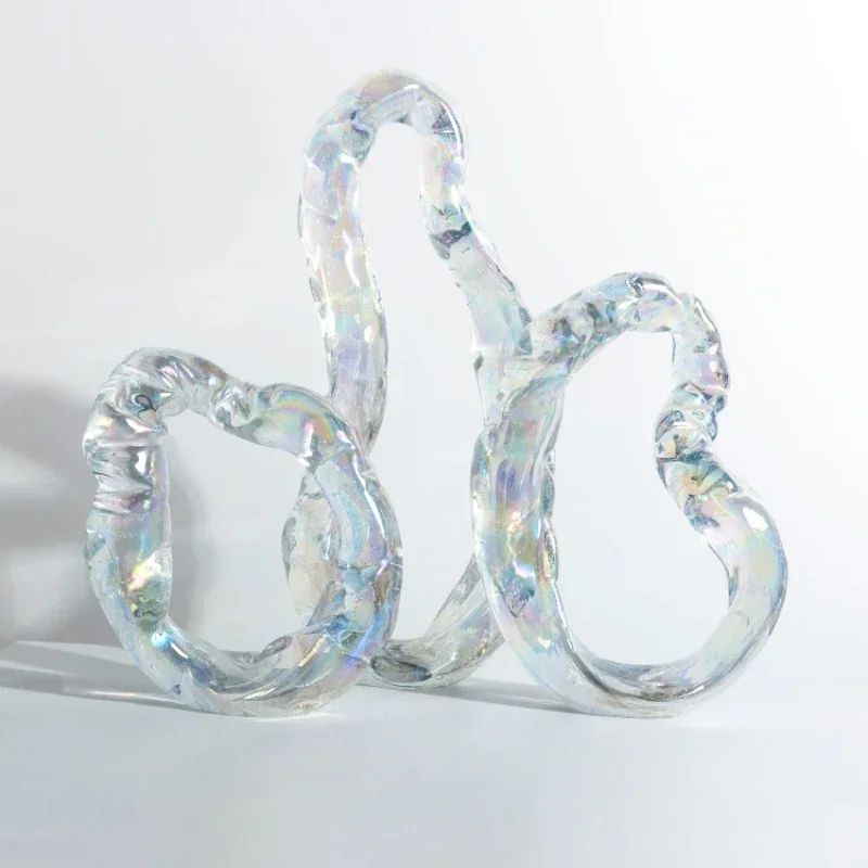 

Colored Glaze Colorful Circle Decoration B & B Dining Room Hotel Model Room