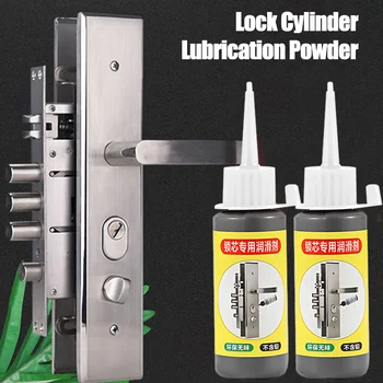 אבקת פולימר למנעול צילינדר, אבקת גרפיט לשמירה על חורי מפתחות, כלי לשמירה על חלונות למפתחות, מנעולי רכב ומסבים