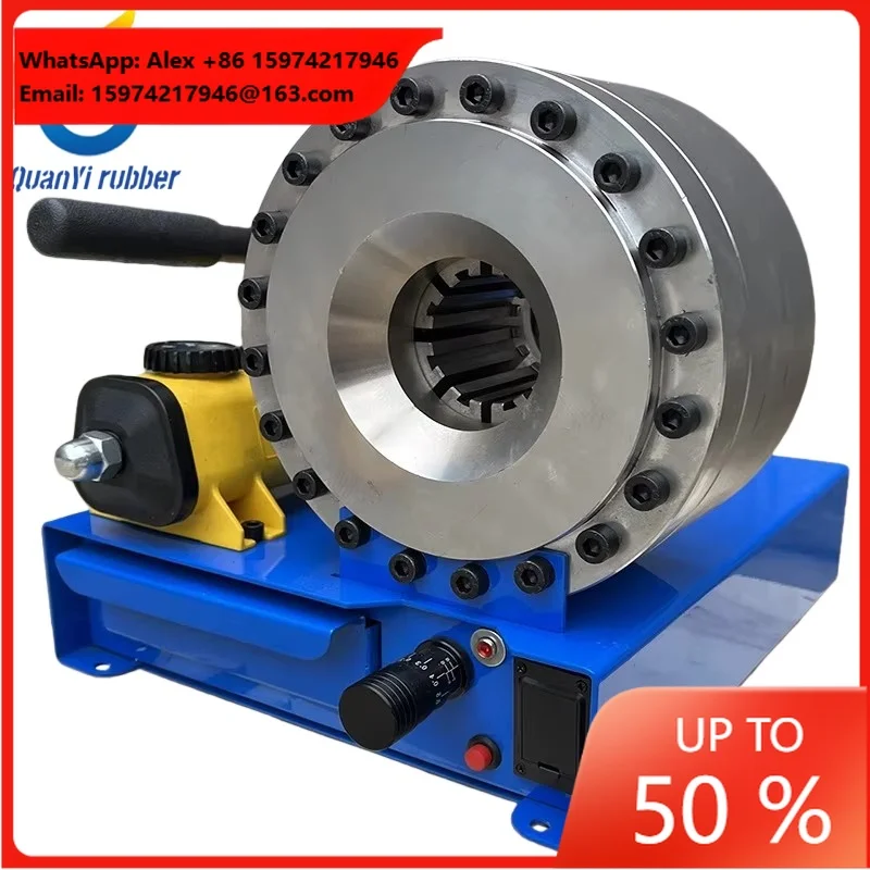 Manual Hydraulic Hose Crimping Machine Portable Hose End Assembly Equipment Easy Operation