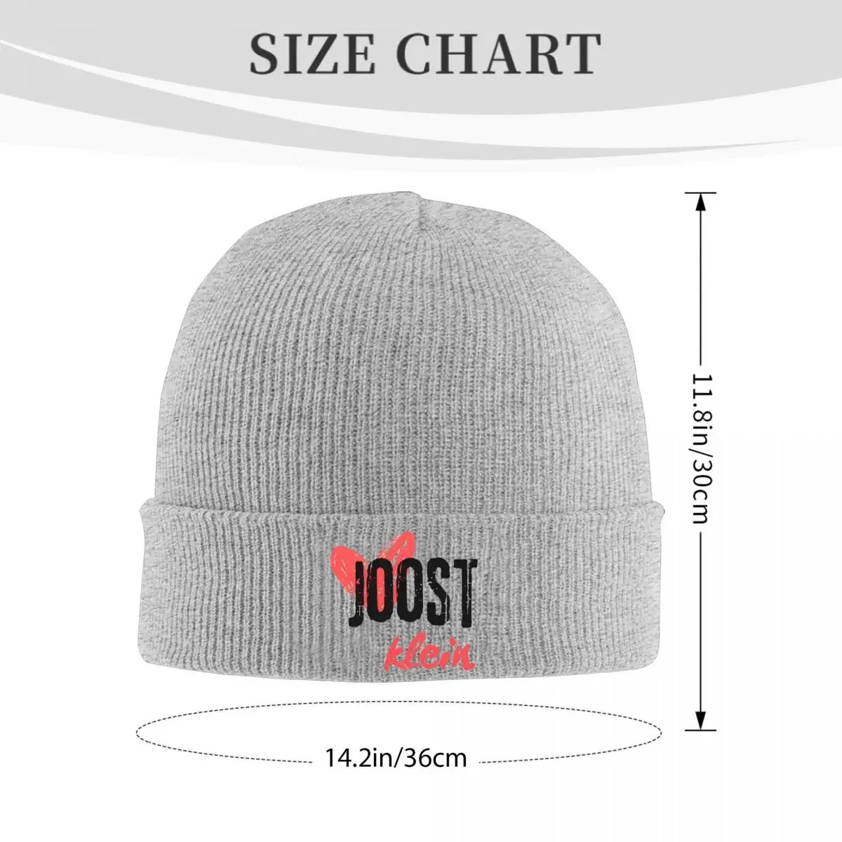 Joost Klein I Love Everyone Knitted Hat Women's Men's Skullies Beanies Autumn Winter Hat Netherlands Hip Hop Singer Crochet Cap