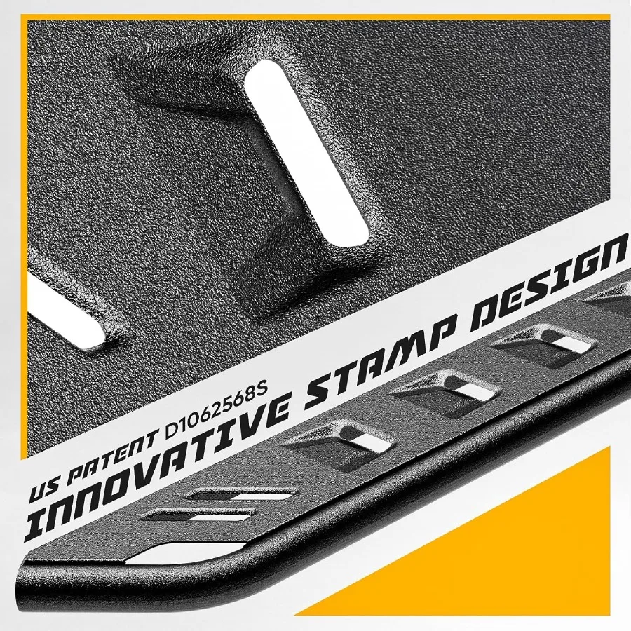 لوح جري أسود أنبوبي 7 محكم مناسب مخصص 20192025 دودج رام 1500 جديد طاقم الجسم كابينة جانبية خطوة Nerf بار لا يناسب 20192 #5