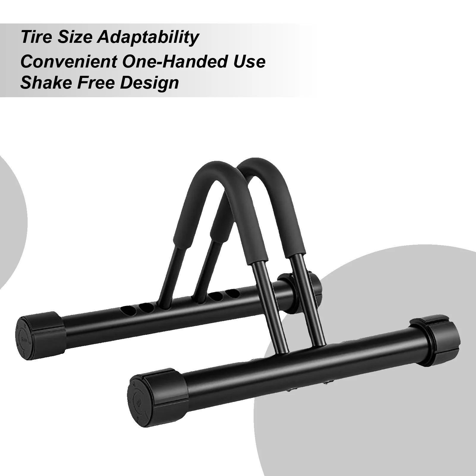 

Vertical Bike Stand Upright Adjustable Cycling Supplies Bike Holder Stand For Repair Tire Ladder Truing Exercise Commuting City