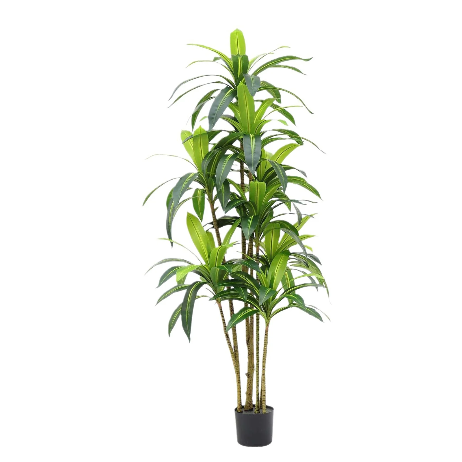 Artificial Tree Plants, Indoor Fake Brazilian Wood Tree, Decorative Fake Plants Realistic Decor For Bedroom Bathroom Home Office