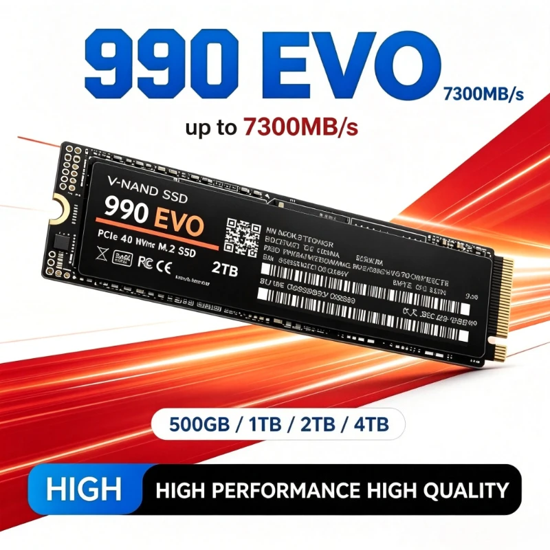 M.2 Nvme 4Tb Pcie 4.0 Ssd - 990 EVO M.2 2280 NVMe PCIe