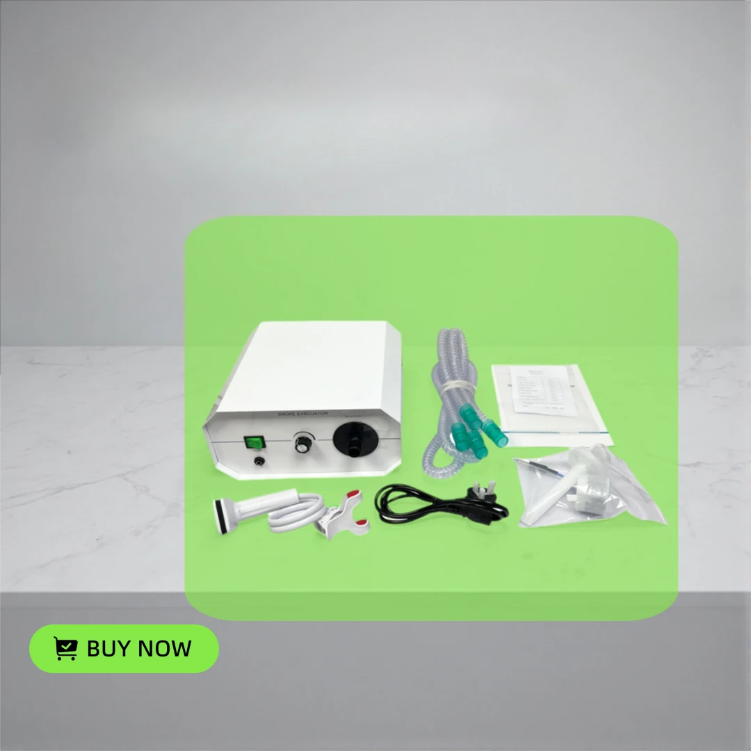 Clinical-level operating room smoke eliminator, electrosurgery smoke extractor, quadruple filtration technology