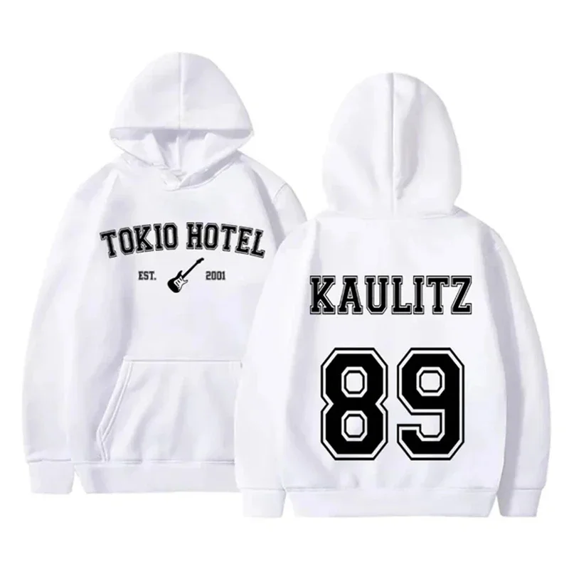 

TOKIO HOTEL Sweatshirt New in Hoodies & Sweatshirts Y2k Sweatshirts for Men Men's Sweat-shirt Male Clothes Goth Clothing Women's