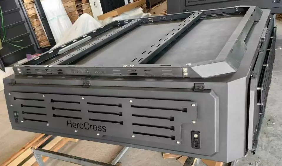 

Чехол на кровать CoolCar из алюминиевого сплава с жестким верхом, навес BYD Shark 6, навес для Ranger Half Hardtop Truck Canopy