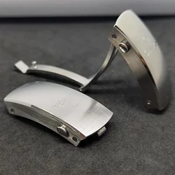 FOR Suitable for Haima 300 watch buckle solid stainless steel press fine adjustment double press folding buckle