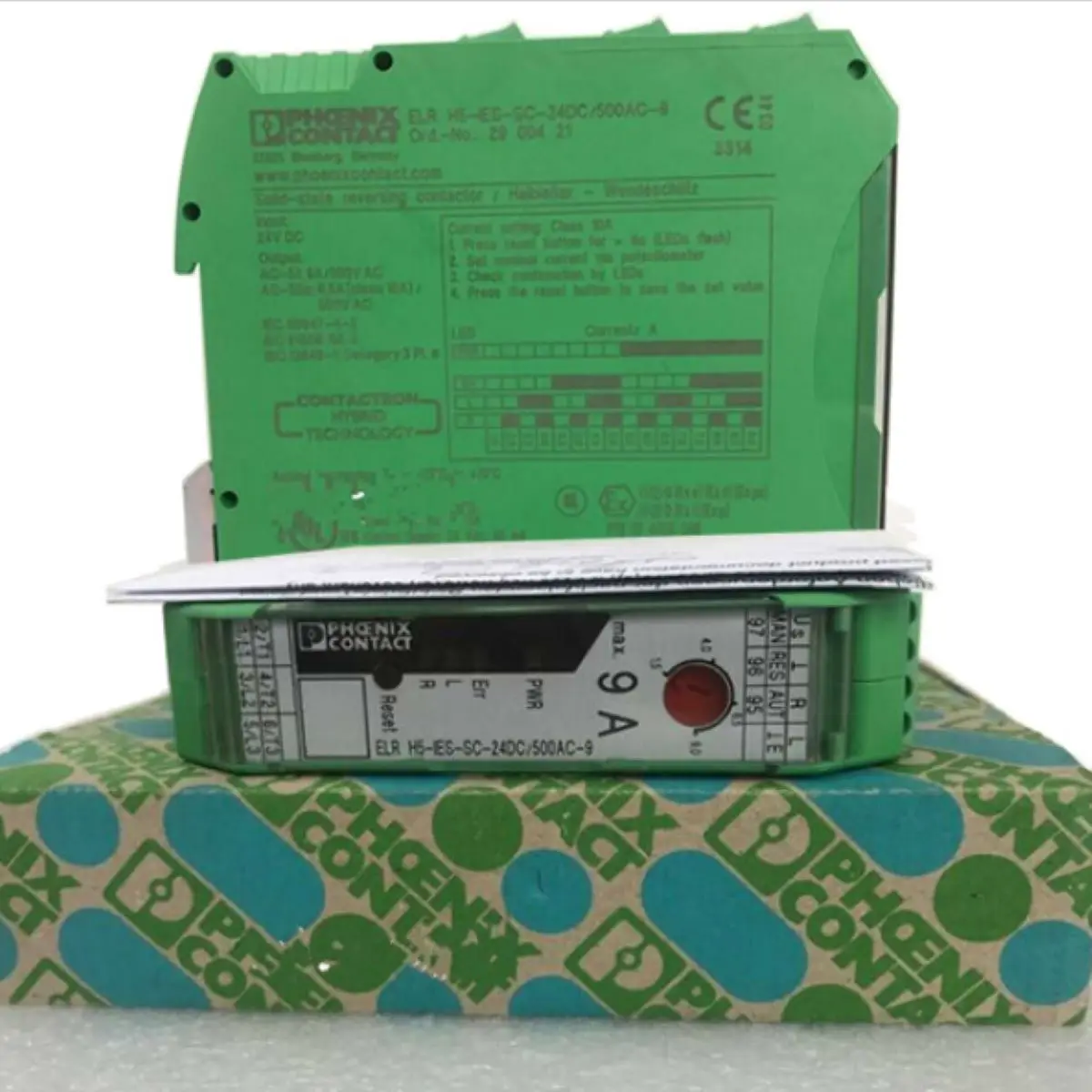 

2900421 ELR H5-IES-SC- 24DC/500AC-9 - Hybrid motor starter