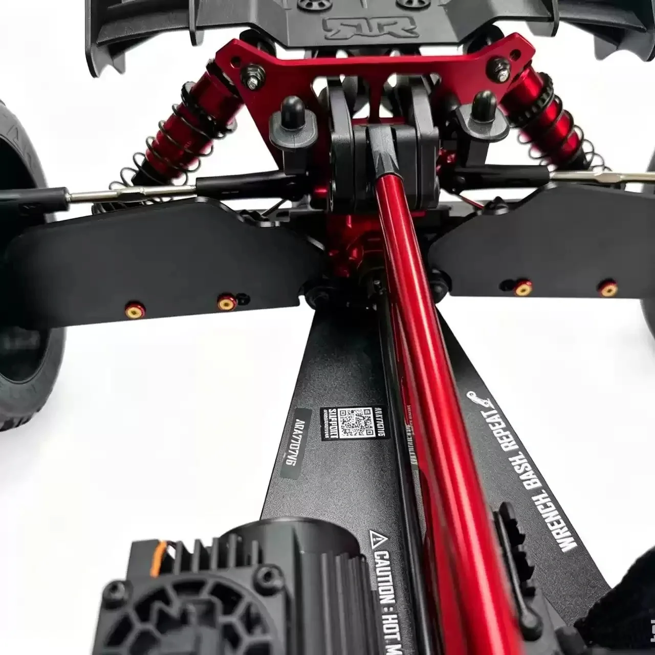ARRMA 1/7 TALION 6S Red Eye Talon Modified Rear A-Arm Guard Fender Compatible with Catun 6S Universal