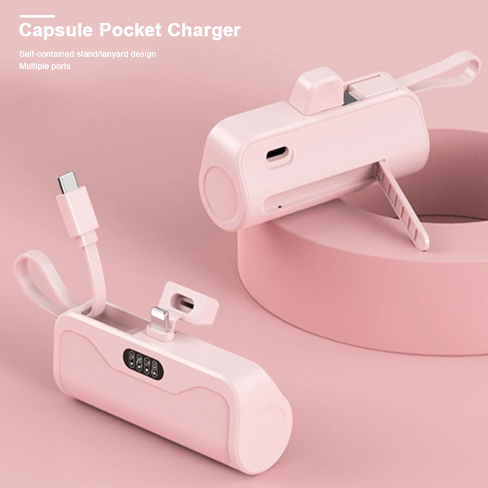 5000mAh/3000mAh Wireless Power Bank External Battery Portable Charger Fast Charging Mobile Power Banks Supply for iPhone Huawei