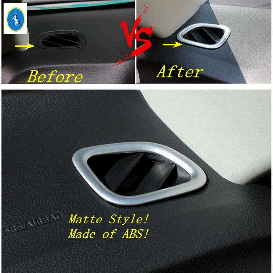 Accessories Steering Wheel Lift Button Handle Bowl Air AC Lights Control Panel Cover Trim For Suzuki Vitara Escudo 2015 - 2023