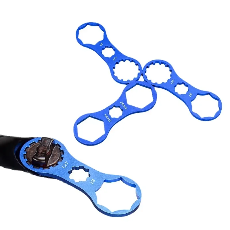 الجبلية دراجة الألومنيوم الجبهة شوكة وجع ل Suntour XCM/XCR/XCT/RST دراجة هوائية جبلية شوكة كاب المفك تفكيك أداة إصلاح #5