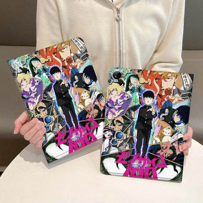 

Mob Psycho 100 Anime Tablet Case For Vivo IQOO Pad Air Pad3 IQOO Pad5 Pad2 Pad3 SE Pro 11.5 12.1 12.3 13 Inch