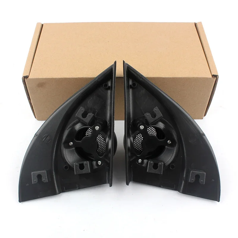 Car Tweeter Refitting Audio Door Angle Gum Speaker Cover Boxes For Hyundai Solaris Verna 2010 2011 2012 2013 2014 2015 2016