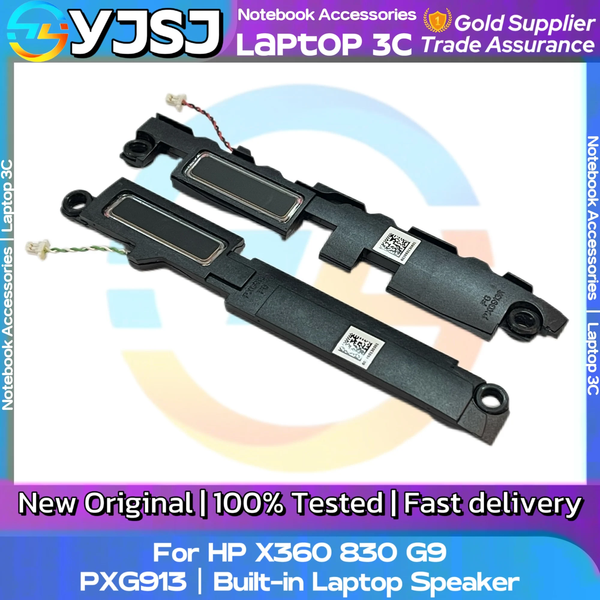 New Original Laptop Notebook Audio Speaker For HP X360 830 G9 built-in left and right speakers PXG913