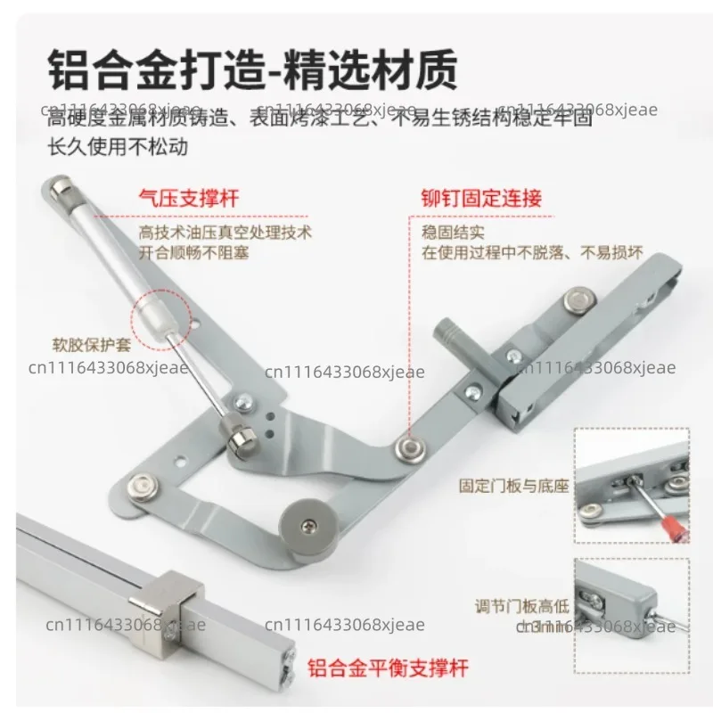 Lid Hydraulic Support Lifting Fittings Folding Flap Kitchen Cabinet System Swing Stay Parallel Vertical Lift Up Door Mechanism
