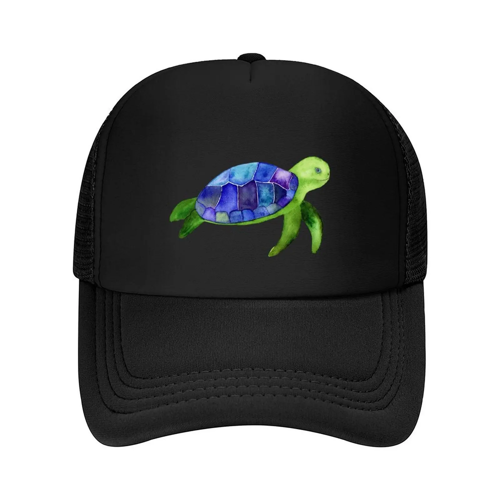 

Vibrant Sea Turtle Baseball Cap Golf Hat custom caps Military Cap Man fashionable Women's Hats 2025 Men's