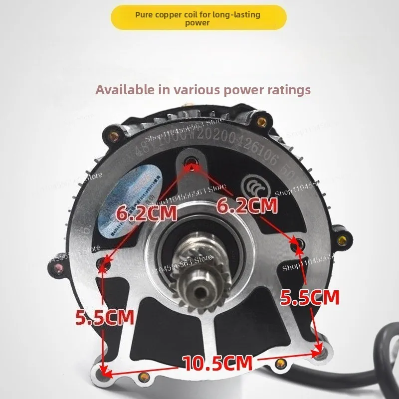 Electric Tricycle Rear Axle Assembly Disc Brake Integrated Drum Brake Transmission Differential