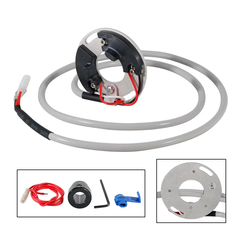 Motorrad-Stator-Pickup-Pulser-Spule für Moto Guzzi V35 1977-1987, V50 1977-1990, V65 1982-1992, OEM: 19708520 27708520 – Detail 2