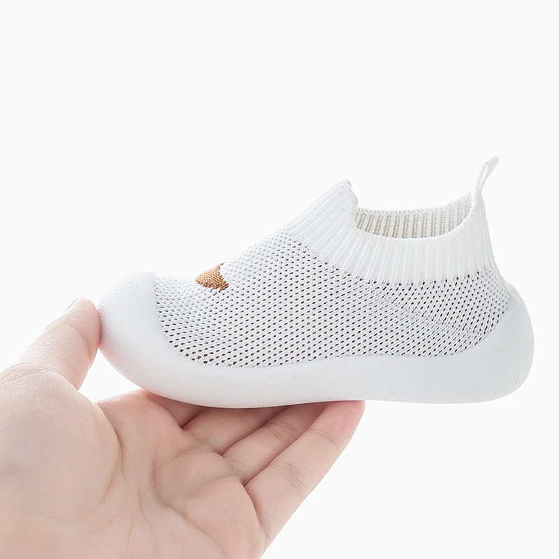 Spring Baby Childern Pre-Walker Breathable Mesh Infant Toddler Summer Shoes Soft Sole Kids Girls Boys Slip-On Casual Sneakers