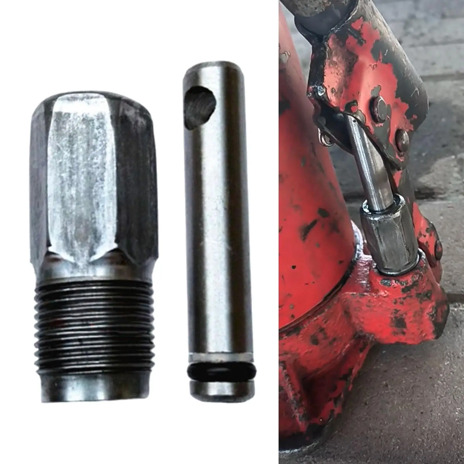 Hydraulic Jack Oil Pump Compact Sturdy Vehicle Components Easy Installation High Performance Auto Repair Tools Metal Sealing Set