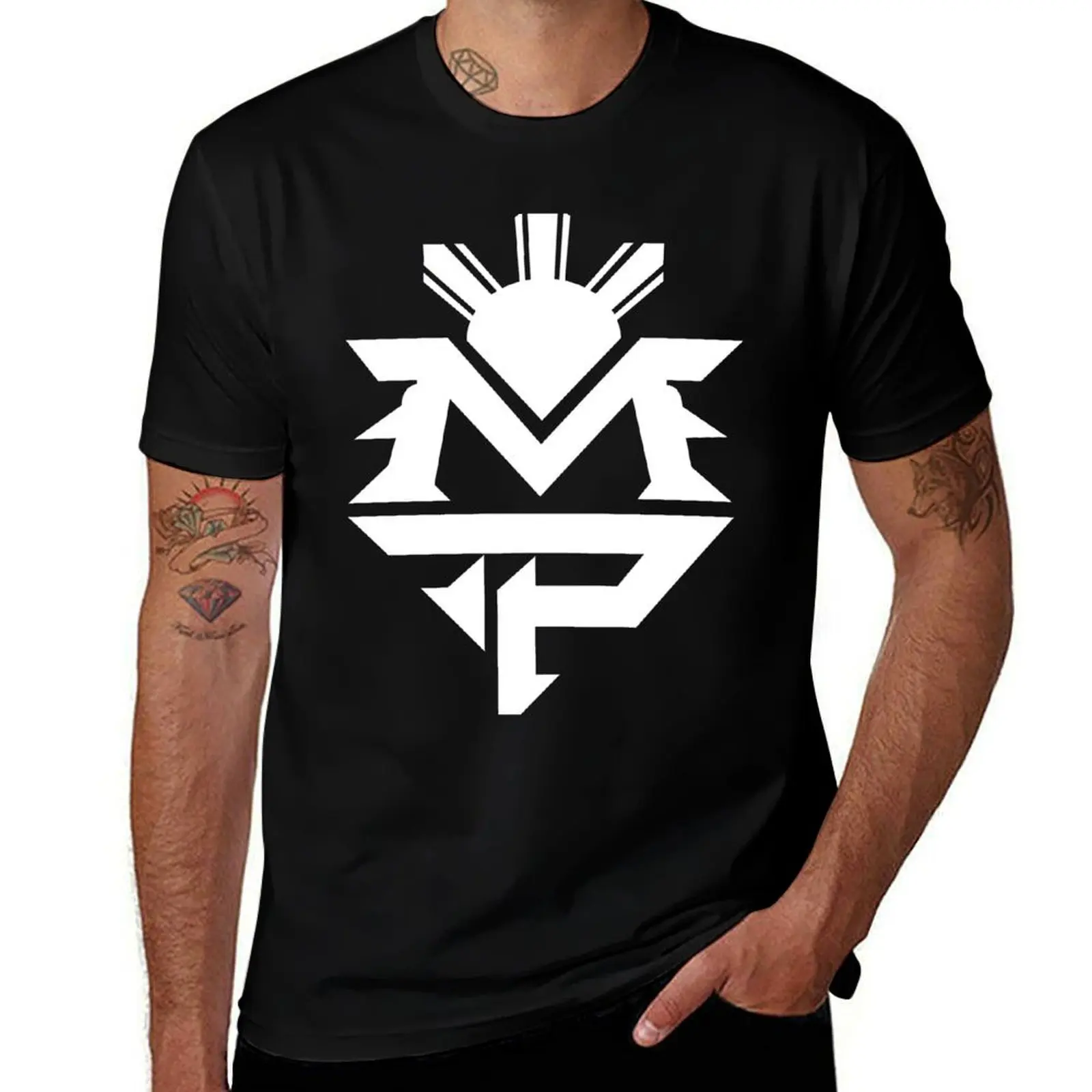 

Manny MP Pacquiao Filipino Sun Flag T-Shirt man t shirt cotton graphic t shirts for man T-Shirt