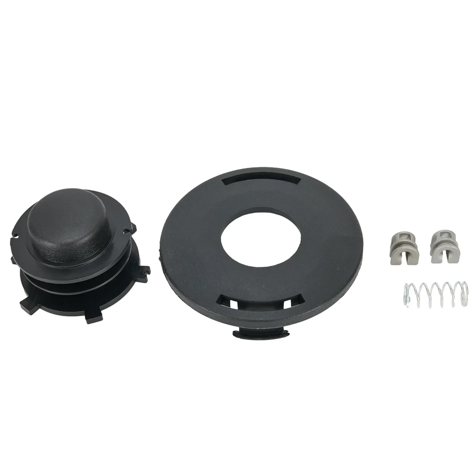 

1set Trimmer Head Spool Without Line Trimmer Head Cover Trimmer Head Spring Line Feed Eyelets Trimmer Head Rebuild Kit