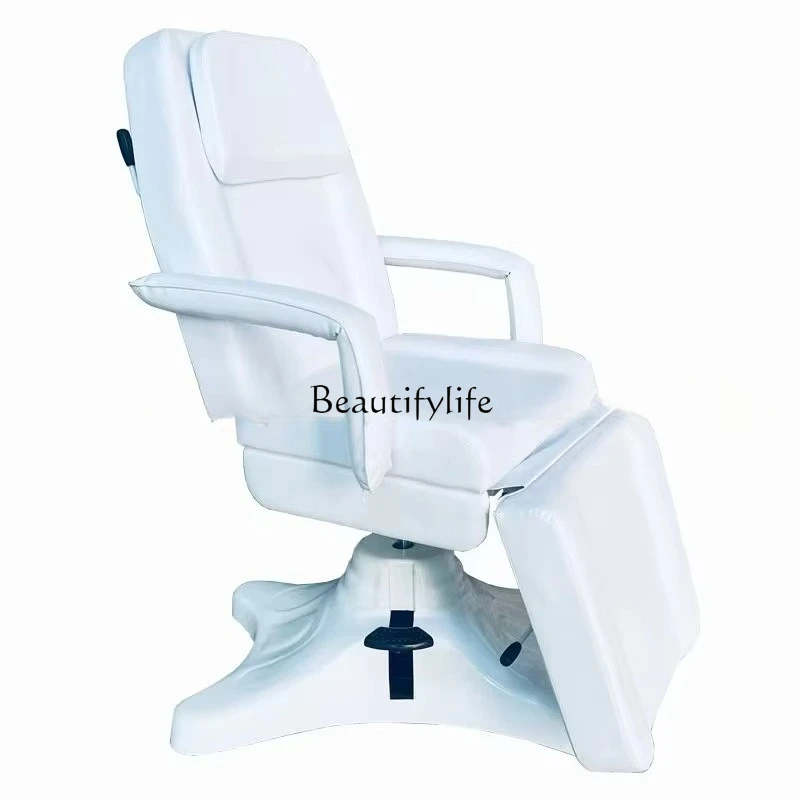 

02*Beauty salon hydraulic rotatable lift chair inspection bed