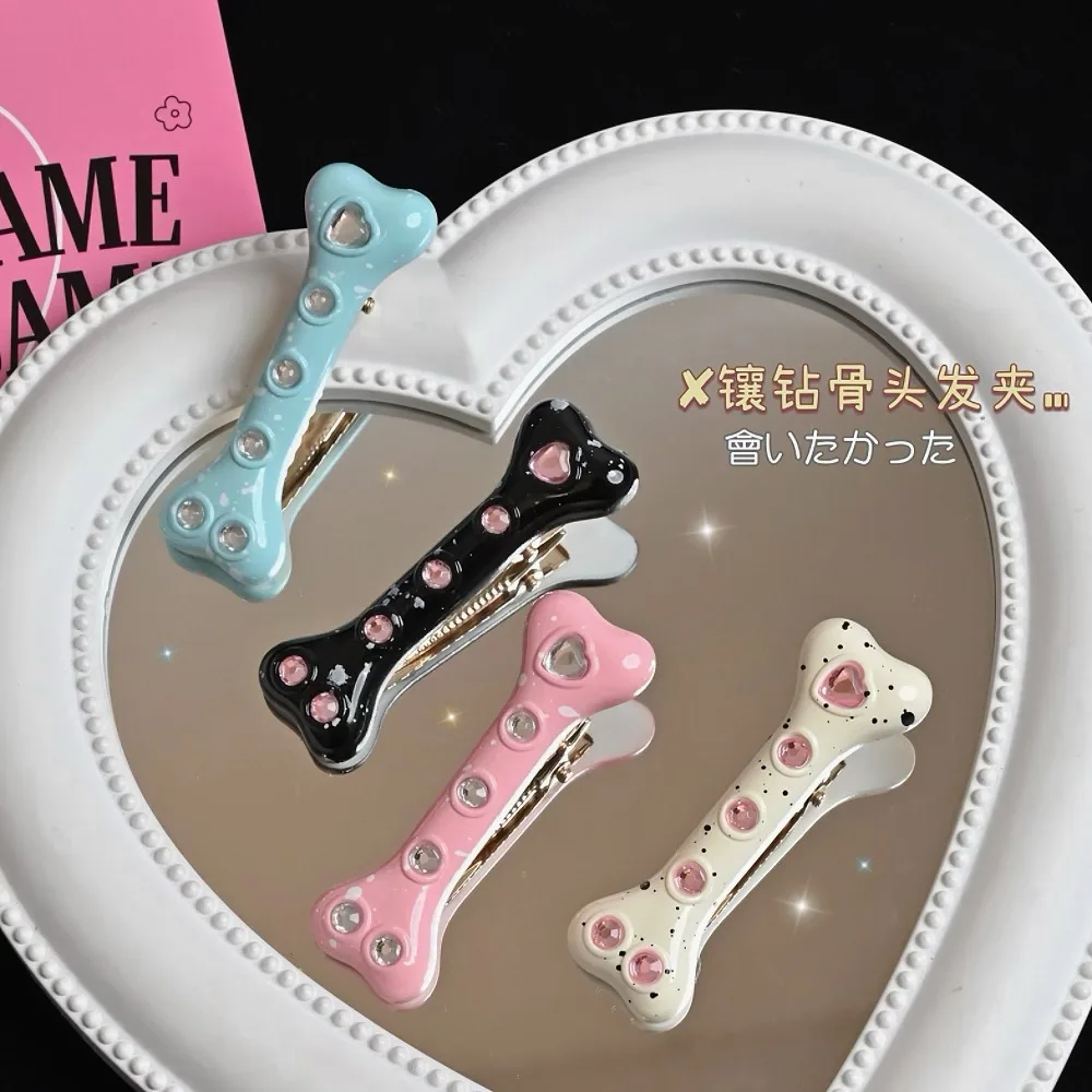 Pet Supplies Dog Bone Design Hairpin Fashion Creative Popular Hair Clips Dog Cat Lovely Barrettes Styling Tools Accessories