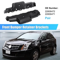 X Autohaux 1 Pair Front Left Right Bumper Bracket No.22806472/22806471 for Cadillac SRX 3.6L V6 - Flex, 3.6L V6 - Gas 2016